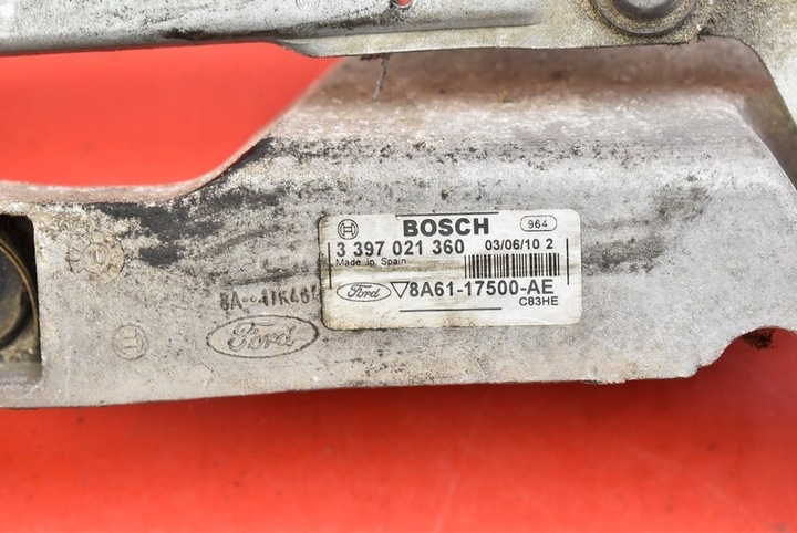 фото №6, Механізм двигунчик двірник перед eu 8a61-17500-ae ford fiesta mk7