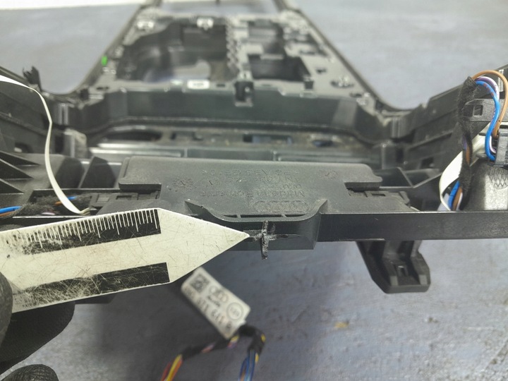 фото №5, Audi a8 d5 рамка тунель консоль середня декори 4n1864348 2ya