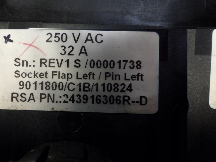 фото №8, Гніздо штекер заряджання renault kangoo ze zoe