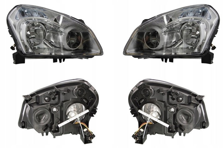 фото №1, Фара лампа nissan qashqai j10 07-10 l+p tyc
