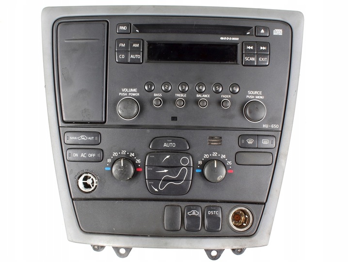 ubrugt Institut praktisk RADIO CD PANEL AIR CONDITIONER FAN HU-650 VOLVO hy-6507