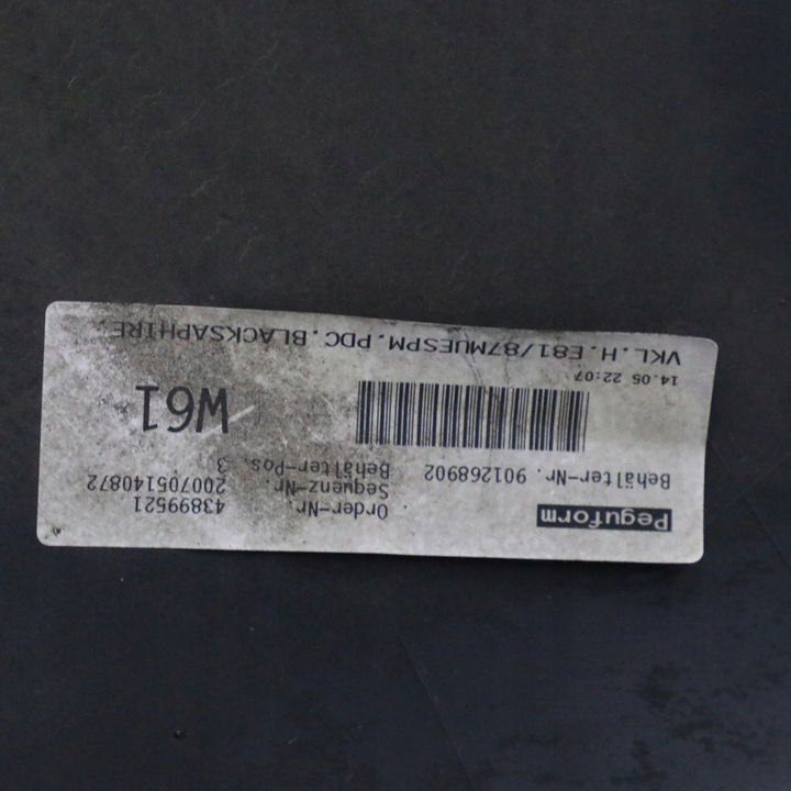 фото №14, Bmw e87 бампер задний pdc м-пакет чёрный sapphire металлик - 475