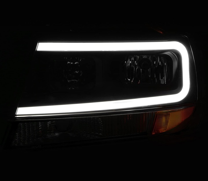 фото №11, Фари лампи kpl трубка led neon чорний тюнінг jeep grand cherokee wj 99-