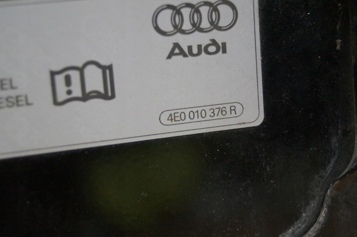 фото №10, Крышка заливка топлива audi a4 b7 4e0010376r