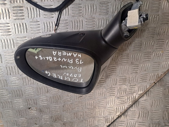 фото №10, Vw touareg 7p6 дзеркало праві 13 контактів plus 2 blis камера lb7w