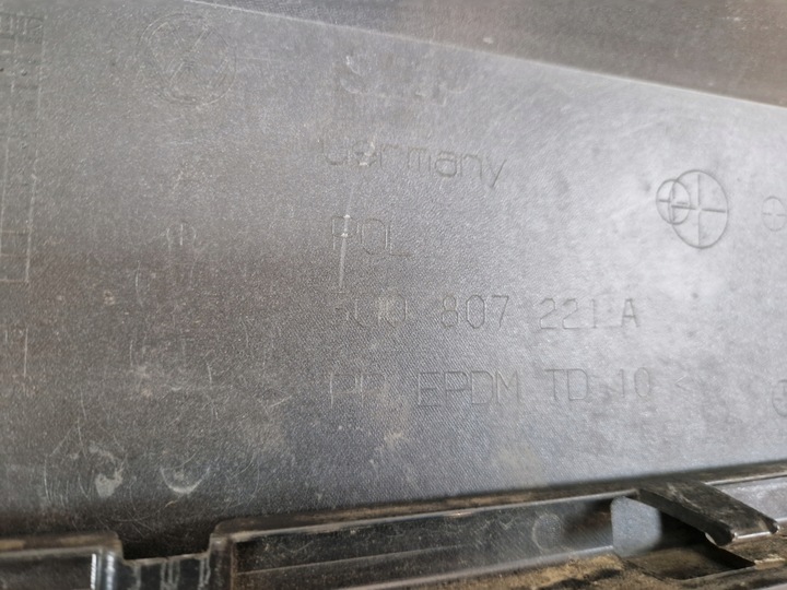 фото №11, Vw passat b8 3g0 highline бампер переднее перед решётка галоген 3g0807221