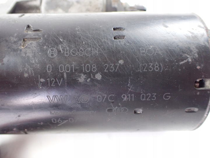 фото №7, Стартер audi a8 s8 d3 5.2 v10 короткий 07c911023g