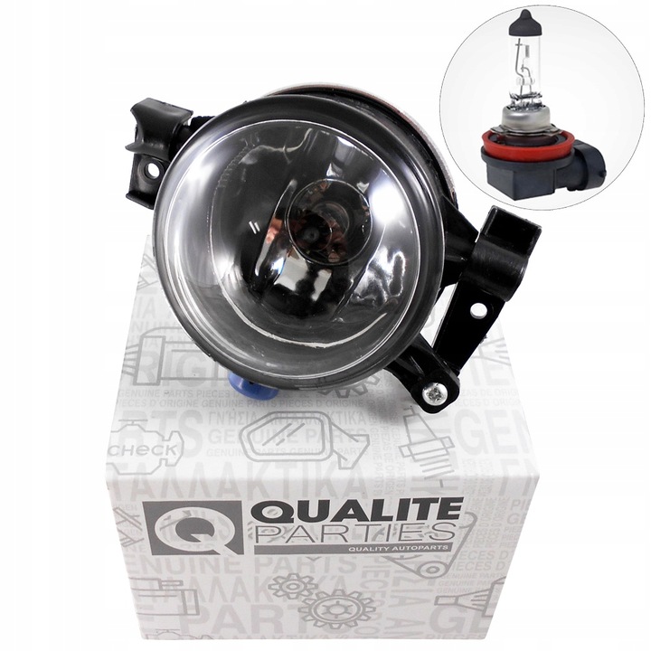 фото №1, Лампа галоген левый ford focus ii focus c-max + h8