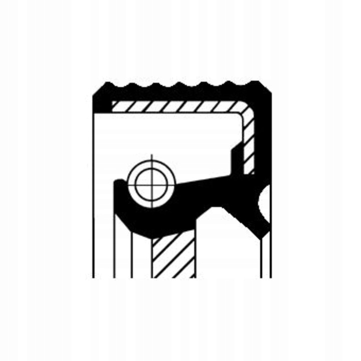 фото №1, Сальник вала перед corteco 20020389b