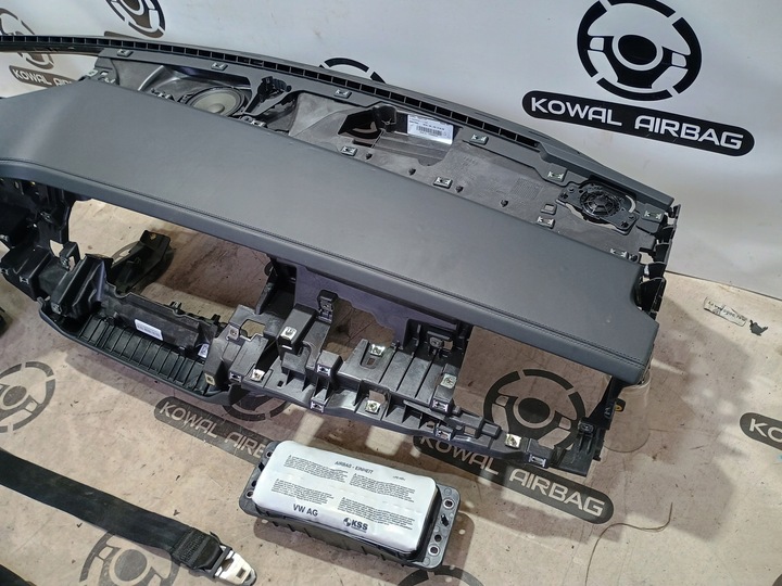 фото №6, Audi a8 d5 гладкая head up чёрная nić панель консоль подушка безопасности подушки ремни org