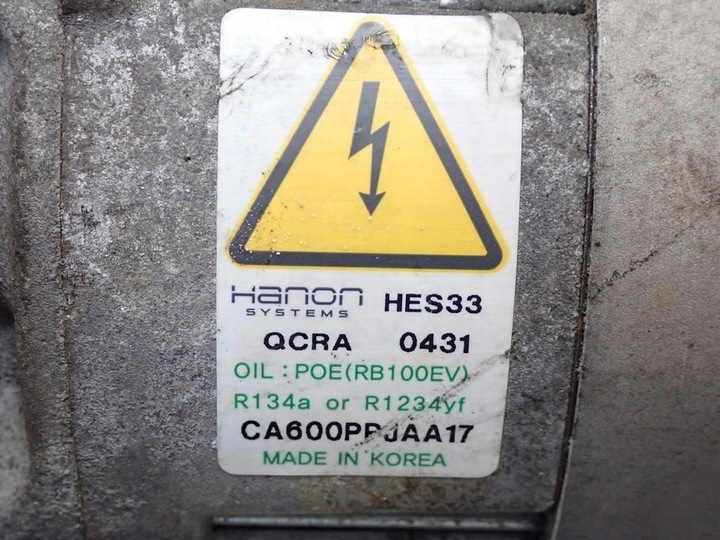 фото №9, Компресор кондиціонера ca600ppjaa17 97701-k4000 hyundai kona електричний i 21r