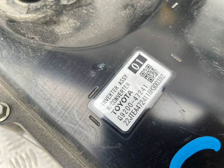 фото №5, Toyota chr конвертер інвертор 1.8 гібрид 2017 ідеал g9200-47241