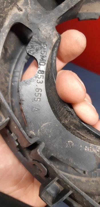 фото №4, Vw golf 5 plus решётка решётка радиатора 5m0853655a