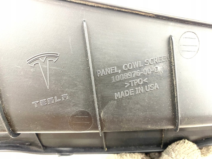 фото №14, Панель под лобовым стеклом верхний защита дворник передняя tesla s eu org