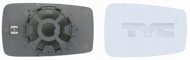 фото №1, Скло дзеркало tyc audi 80 90 праві з підігрівом