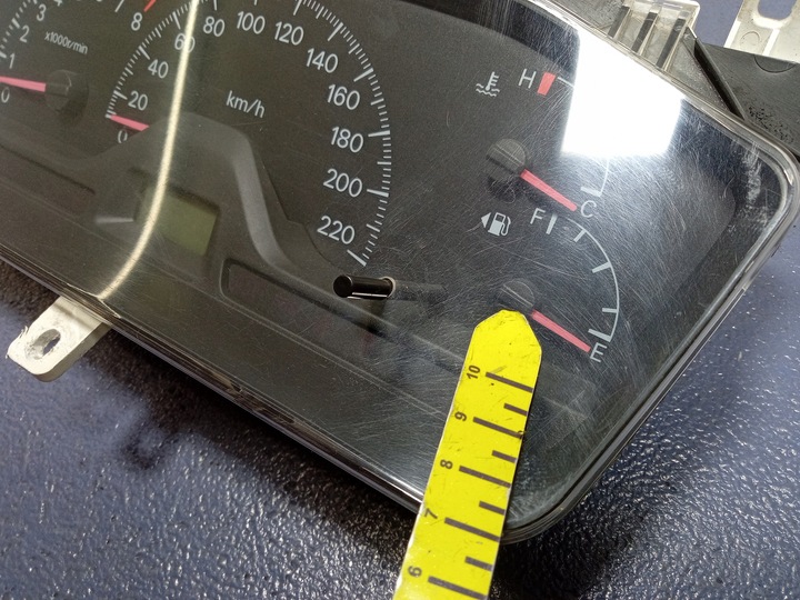 фото №9, Mitsubishi lancer vii 1.6 16v спидометр приборы eu mr550051