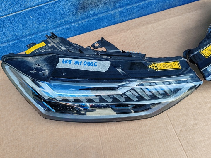 фото №3, Лампа audi a6 c8 rs6 laser matrix гарненький комплектні 4k8941086c 4k8941085c