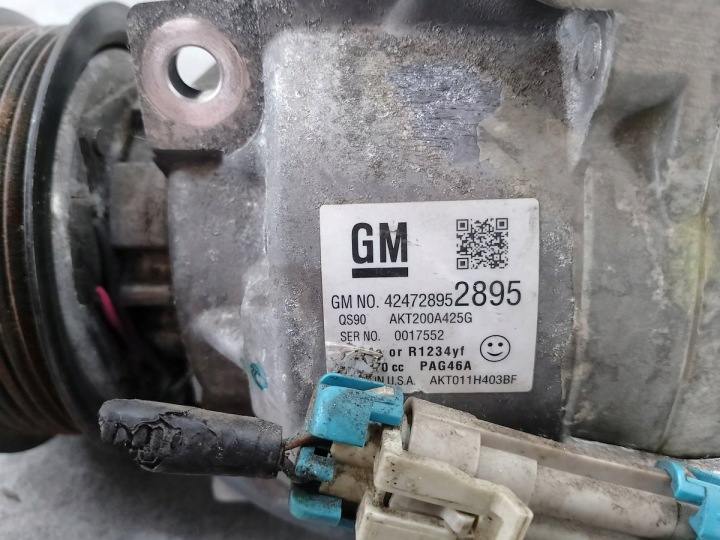 фото №7, Насос, компрессор кондиционера opel mokka i x 42472895 1.6 16v