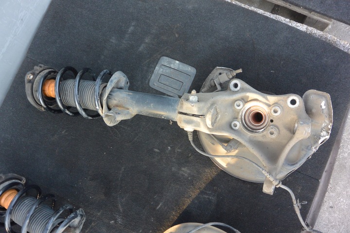 фото №13, Macpherson kpl перед поворотный кулак audi tt 8j 2.0 tdi