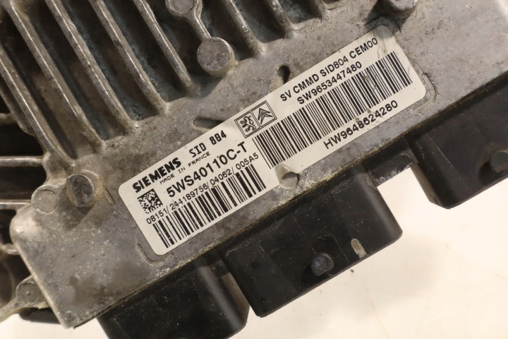фото №7, Компьютер двигателя citroen c3 i 1.4hdi 9653447480