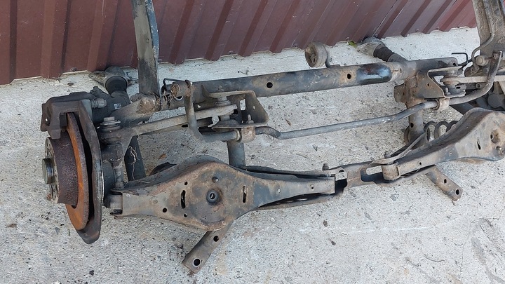 фото №9, Візок підрамник балка підвішування зад vw tiguan i рестайлінг 2.0 tdi 5n0505315s