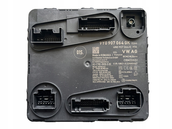 фото №1, Porsche cayenne 9y0 модуль комфорту bcm 9y0907064gk