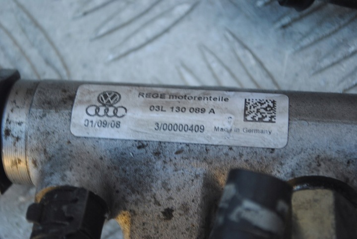 фото №10, Система топливный насос форсунки планка bosch 2.0 tdi cbab vw passat b6