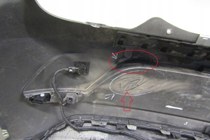 фото №8, Бампер зад vw up 1s6 рестайлінг 16- камера + pdc