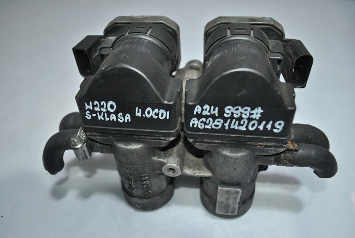 фото №6, Клапан egr mercedes w220 s класс 4.0 cdi a6281420119