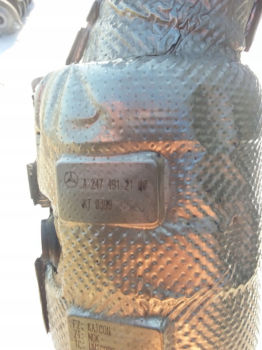фото №5, Mercedes w177 a-klasa каталізатор dpf 2.0 t