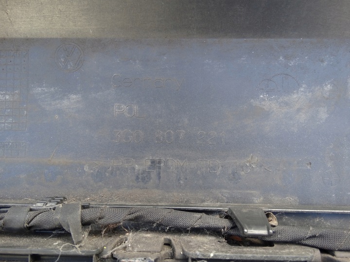 фото №15, Комплектний бампер переднє перед решітка радіатора vw passat b8 2014-2019 lh5x темно-синій