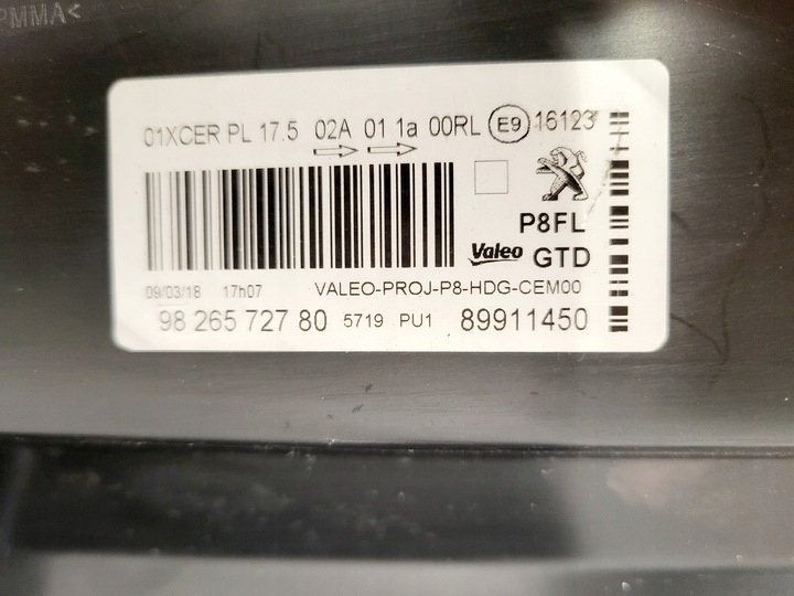 фото №10, Peugeot 3008 5008 ii 2 полный led 9826572680 9826572780