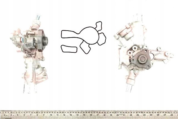 фото №2, Насос води opel dohc 1,0-1,2 a fai autoparts