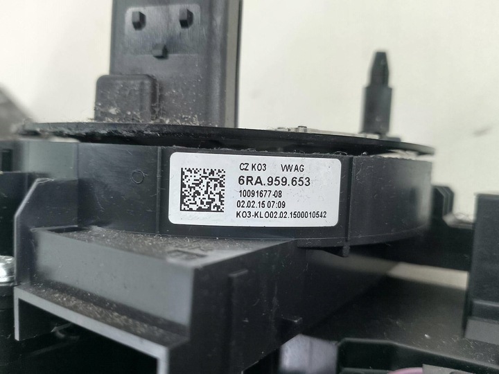 фото №8, Переключатель комбинированный skoda rapid 1.2 mpi 75km 6ra953501r 6ra959653