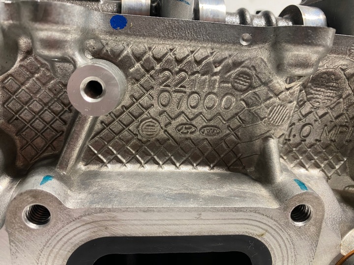 фото №6, Головка двигателя hyundai i10 iii kia picanto iii 1.0 b g3ld 18-