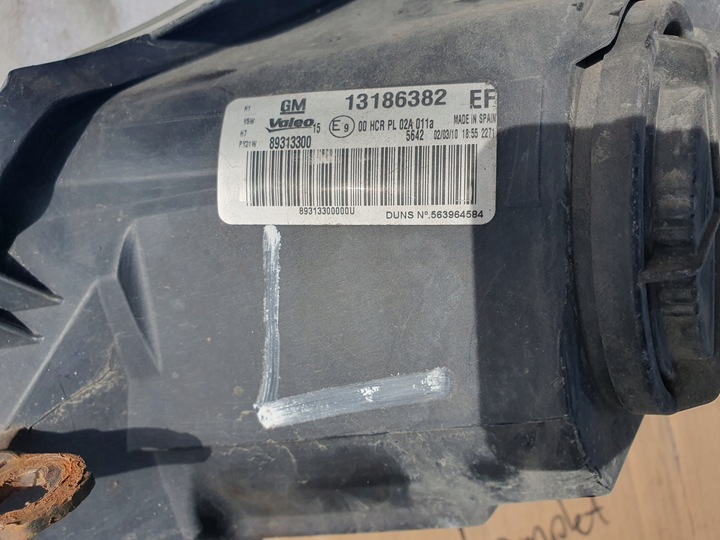 фото №13, 31000169 pas переднее панель крепления фар перед opel corsa d код z157 2008r. 1.3 cdti 5d