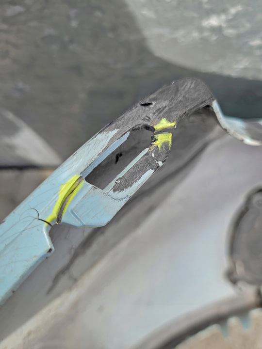 фото №8, Бампер переднє renault twingo 3 iii передній рестайлінг 2014-18 / рестайлінг 2018-24