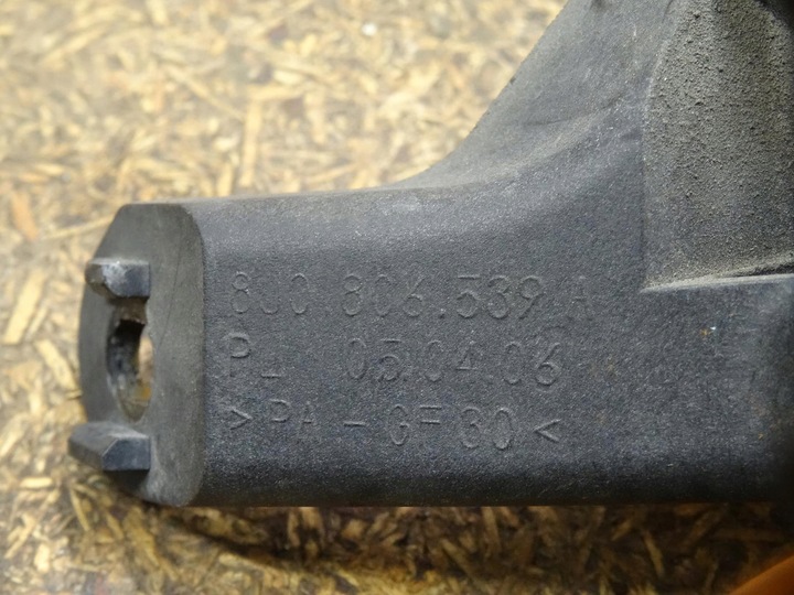 фото №8, Audi tt 8j 06-14 держатель кронштейн средний бампера 8j0806539a