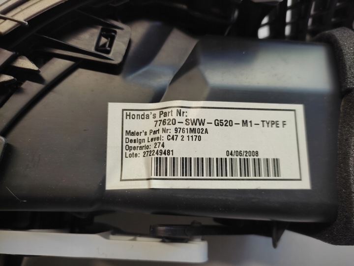 фото №6, Honda cr-v iii gen deflektory повітря ґрати повітропровід l+p