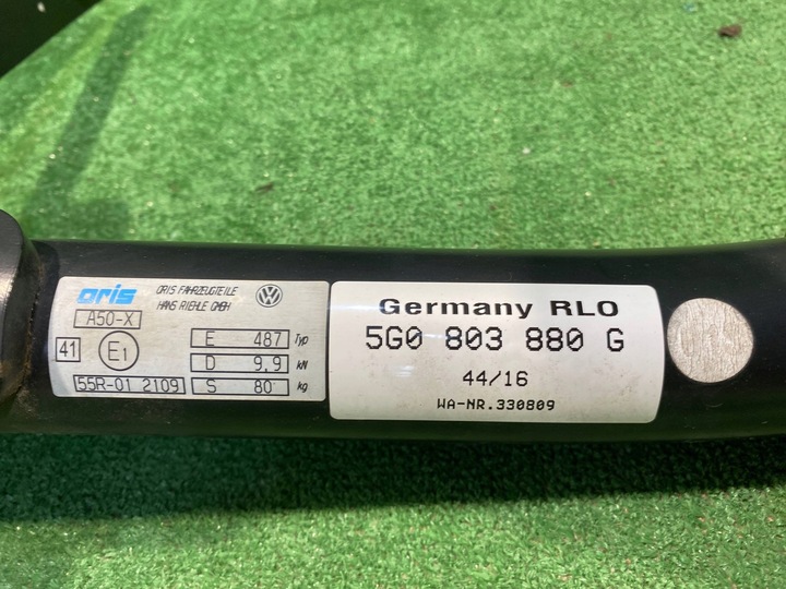 фото №8, Vw golf vii 5g0 hak буксирувальний 5g0803880g