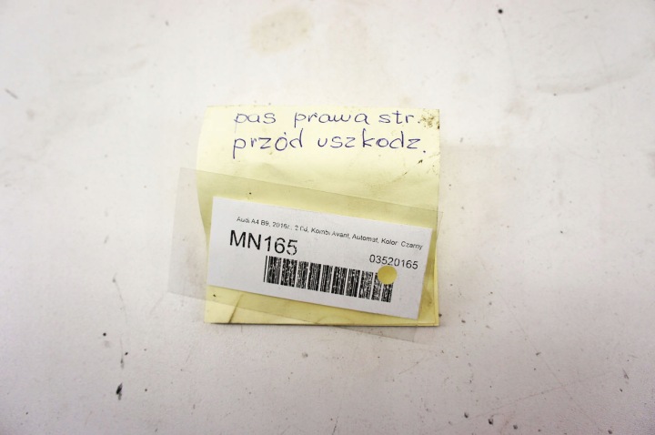 фото №8, Mn165 audi a4 b9 ^ pas натягувач праве перед