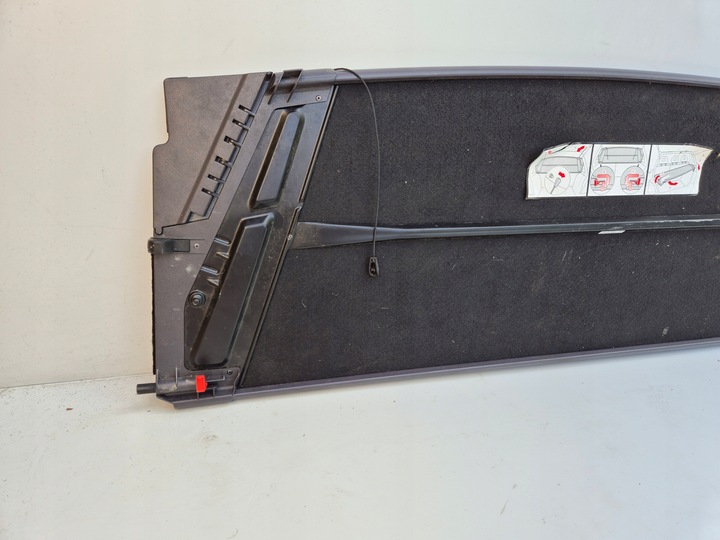 фото №6, Mercedes a-klasa 168 рестайлінг двері полиця багажника задня зад