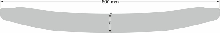 фото №8, Планка na бампер mitsubishi outlander i 2001-2006