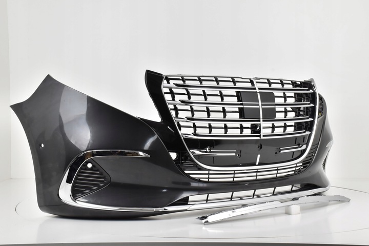 фото №9, Mercedes v-klasa w447 ii рестайлинг 2024- v-klasa v448 2025- бампер переднее