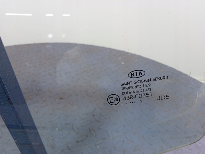 фото №3, Kia ceed ii hb скло двері зад ліва задня