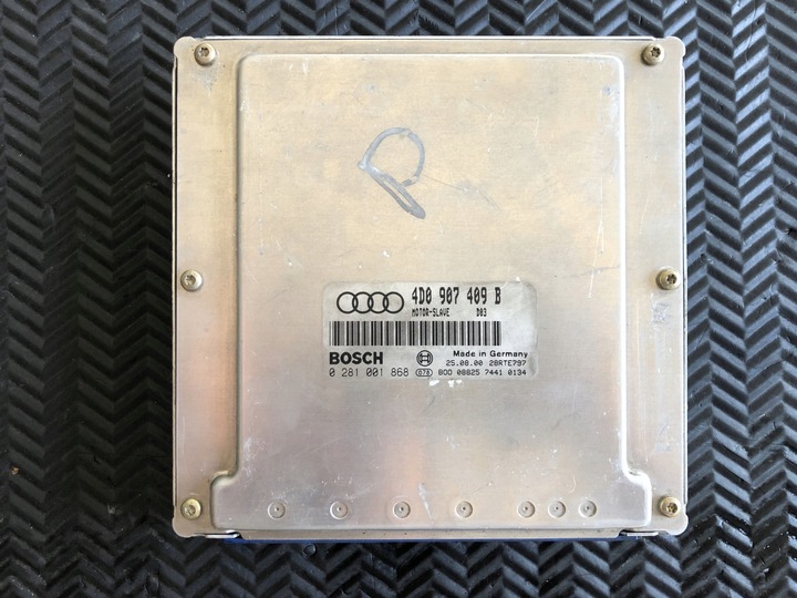 фото №1, Блок управления двигателя audi a8 d2 4d0907409b