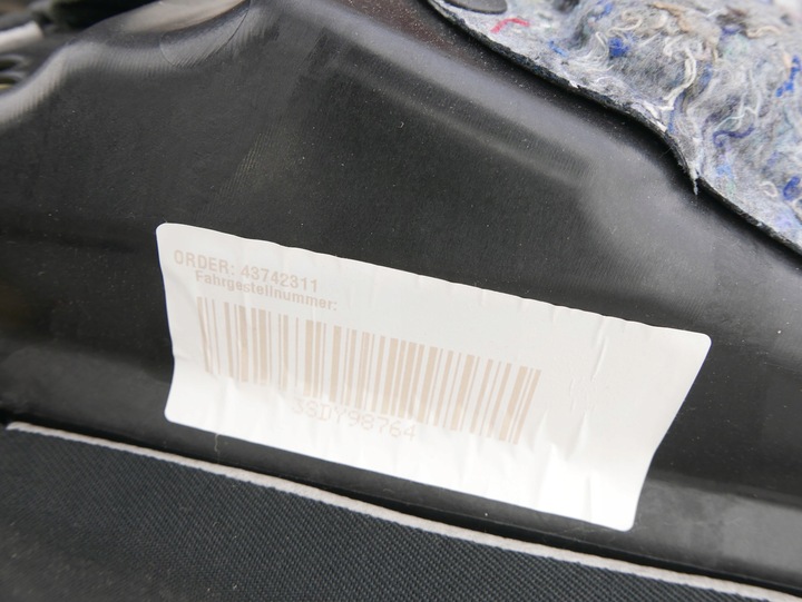 фото №5, Bmw f12 f13 спинка сиденья задней кожа