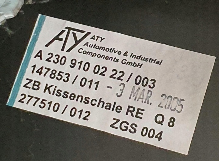 фото №8, Сиденье правые перед кожа с подогревом mercedes sl r230