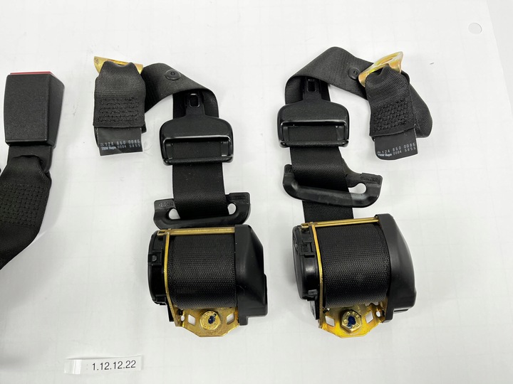 фото №5, Ремені безпеки задні mercedes w124 sedan kpl