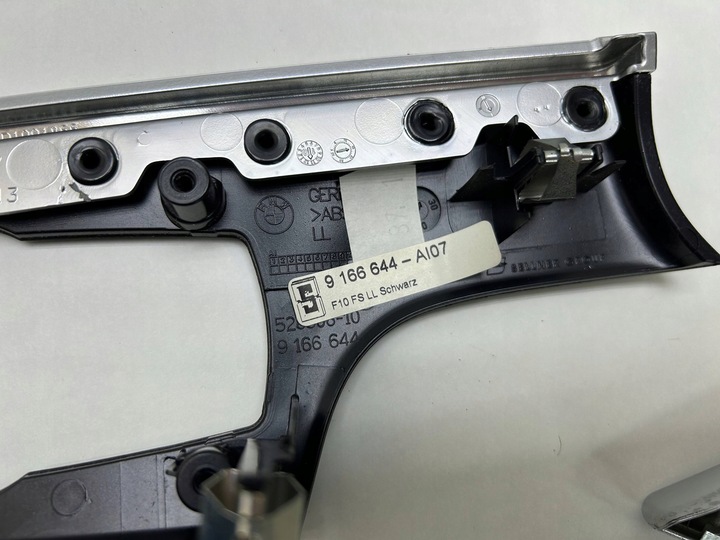 фото №12, Набор декоративных накладка декоры чёрный high-gloss bmw 5 f10 f11